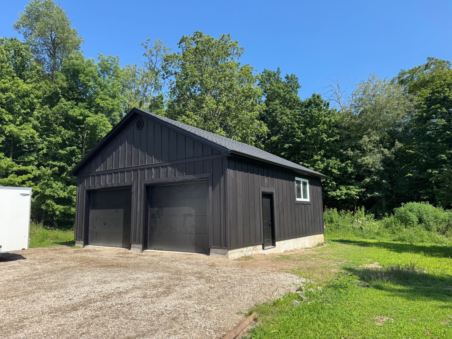 Garage Exterior Installation - Delaware, Ontario